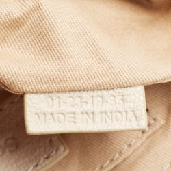 Pre Owned See by Chloe Beige Leather Mini Hana Crossbody Bag