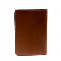Pre Owned Chloe Brown Leather Passport Holder