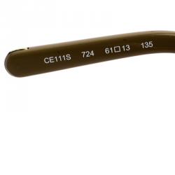 Chloé Brown CE111S Aviator Sunglasses