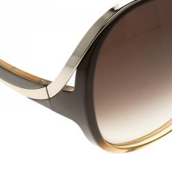 Chloe Brown CE713S Round Sunglasses
