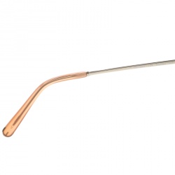Chloe Gold/Brown Gradient CE120S Carlina Oversized Round Sunglasses