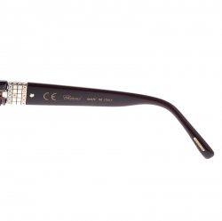 Pre Owned Chopard Purple/Purple Gradient SCH234S Ice Cube Cat Eye Sunglasses