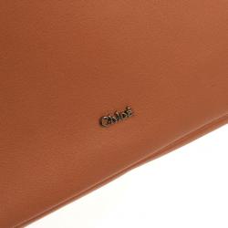 Chloe Orange Leather Eva iPad Cover
