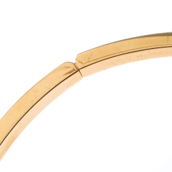 Chloe Layered Chain Gold Tone Hinged Statement Necklace