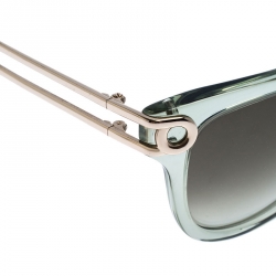 Pre Owned Chloe Clear Green  CE679S Wayfarer Sunglasses