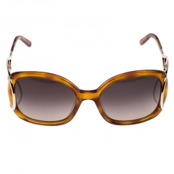 Chloé Blonde Havana / Grey Gradient CE702/S Butterfly Sunglasses