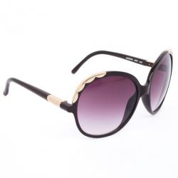 Chloé Scalloped Trim Oversized Square Women Sunglasses