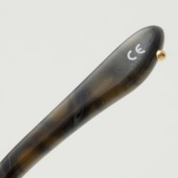 مملوكة مسبقًا Chloe Black Oval Plastic Sunglasses