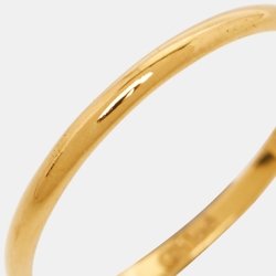 Chloe Gold Tone Ring Size 52