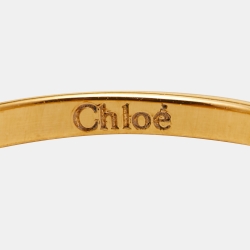 Chloe Gold Tone Ring Size 52