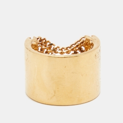 Chloe Gold Tone Ring Size 54