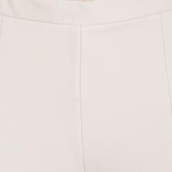 Pre Owned Chloe Beige Clair Wool Blend Tapered Trousers M