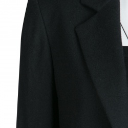 Pre Owned Chloe Black Wool Tailored Blazer S