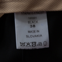 Pre Owned Chloe Black Tailored High Rise Wide Leg Trousers M