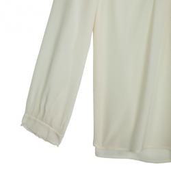 Pre Owned Chloe Long Sleeve Yoke Top M