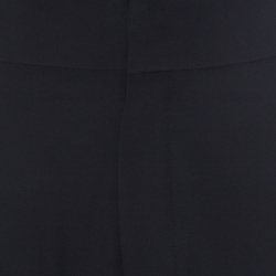 Pre Owned Chloe Black Silk Front Pleat Detial Wide leg Trousers M
