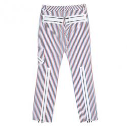 Pre Owned Chloe Striped Zipper Pants S