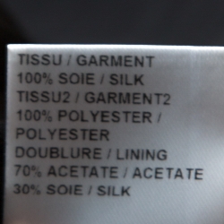 Pre Owned Chloe Dark Green Floral Printed Silk Tunic Dress S