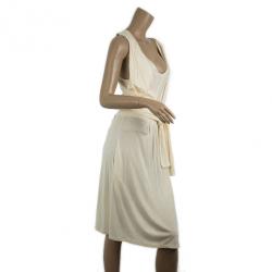 Pre Owned Chloe Front Tie Dress M