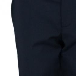 Pre Owned Chloe Black Cady Formal Trousers L