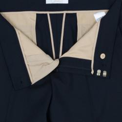 Pre Owned Chloe Black Cady Formal Trousers L