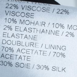 Pre Owned Chloe Black Cady Formal Trousers L