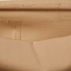 Pre Owned Chloe Brown Crepe Front Pleated Shorts S