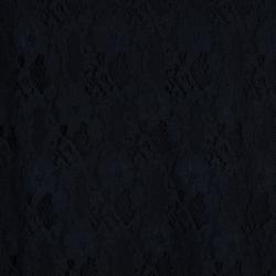 Pre Owned See by Chloe Black Lace Cotton Top M