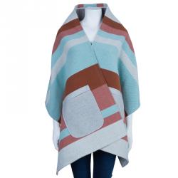 See By Chloe Striped Wool Cape