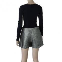 Pre Owned See by Chloe Metallic Shorts S