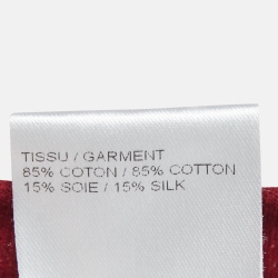 Pre Owned Chloe Red Jersey Ruched Mini Dress XS