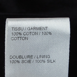 Pre Owned Chloe Black Velvet V-Neck Flared Blazer M