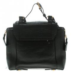 Pre Owned Chloe Black Leather Crossbody Bag