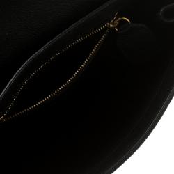 Pre Owned Chloe Black Leather Crossbody Bag