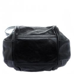 Pre Owned حقيبة كلوي إيثيل جلد أسود