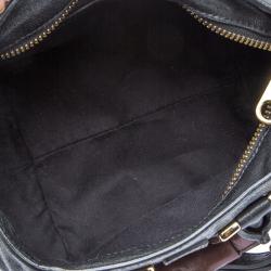 Pre Owned حقيبة كلوي إيثيل جلد أسود