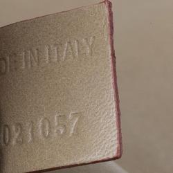 Pre Owned حقيبة يد كلوي إثيل جلدية ذهبية كبيرة 