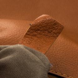 Pre Owned Chloe Cognac Leather Medium Marcie Satchel