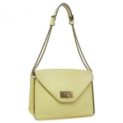 Pre Owned Chloe Yellow Leather Sally Bag