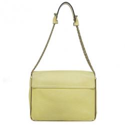 Pre Owned Chloe Yellow Leather Sally Bag