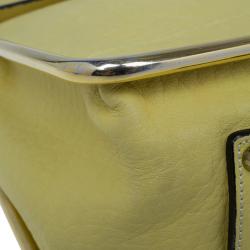 Pre Owned Chloe Yellow Leather Sally Bag