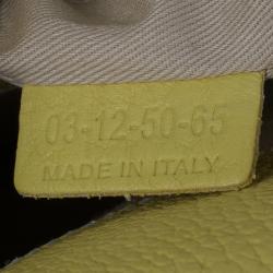 Pre Owned Chloe Yellow Leather Sally Bag