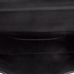 Pre Owned Chloe Brown/Green Python Large Elsie Shoulder Bag
