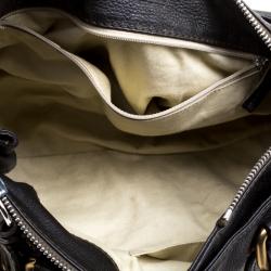 Pre Owned Chloe Black Leather Medium Paddington Satchel