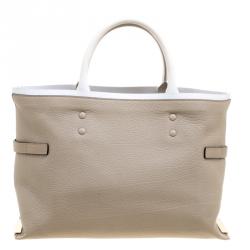 Pre Owned حقيبة يد كلوي شارلوت جلد بيج 