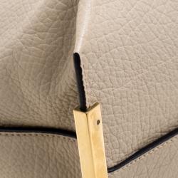 Pre Owned حقيبة يد كلوي شارلوت جلد بيج 