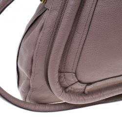 مملوكة مسبقًا Chloe Mauve Leather Large Paraty
