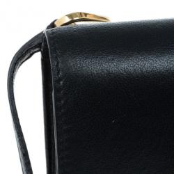 Pre Owned Chloe Black Leather Bobbie Clutch