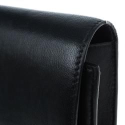 Pre Owned Chloe Black Leather Bobbie Clutch