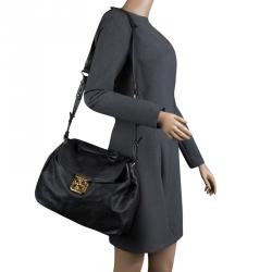 Pre Owned Chloe Black Leather Elsie Satchel